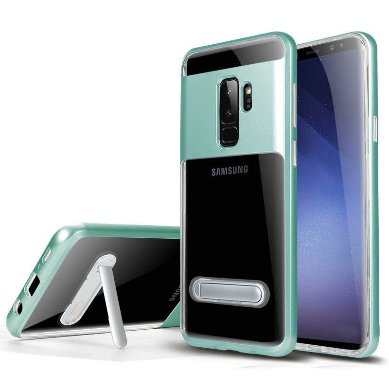 For Samsung Galaxy S9 / S9 Plus Shockproof Hybrid Case With Bracket Stand Cover 
