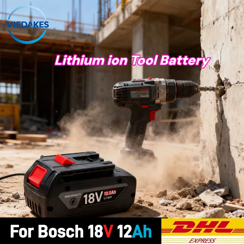 High-Capacity for Bosch 18V 12Ah Battery,Coolpack 2.0 for Circular Saws,Professi