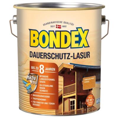 BONDEX Dauerschutz-Lasur 4,0 L Wetterschutz Oregon Pine Holzschutz