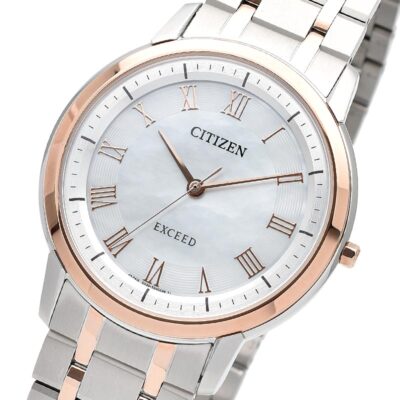CITIZEN EXCEED AR4004-71D Eco-Drive Titanium Sapphire Crystal Solar Watch 37.5mm