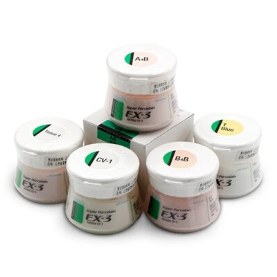 EX-3 Dental Porcelain Powder Body Translucent Enamel Porcelain 50g/Bottle