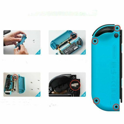 Metal Lock Buckles Repair Tool Kit for Nintendo Switch NS Joy Con w/ Screwdriver