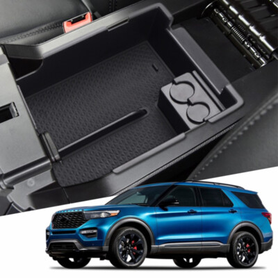 Central Armrest box For Ford Explorer 2013-2019 Accessories Storage Organizer