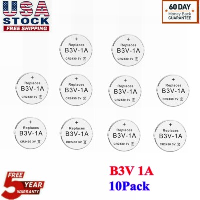 10pack Compatible Model MS-4 and MS-5 B3V 1A Pet Dog Collar Battery For PetSafe