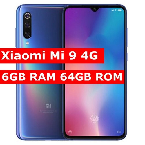 Nuevo Xiaomi Mi 9 4G smartphone 6GB+ 64GB Android 9.0 Octa Core 20.0MP moviles
