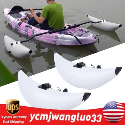 Canoe Outrigger Stabilizer Pvc Inflatable Pontoon Fishing Float Tube Kit