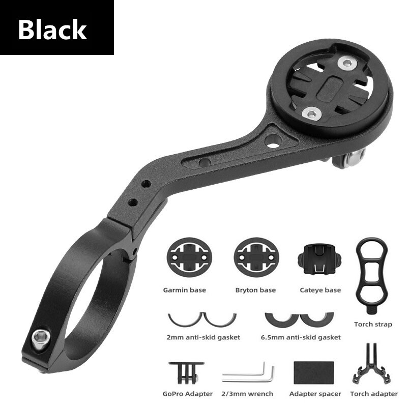 Bike Stem Extension Computer Mount Holder for Garmin Bryton Cateye Edge US