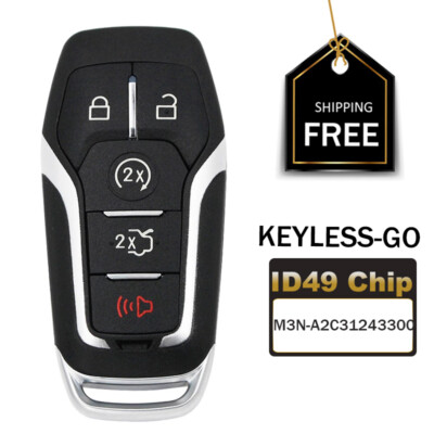 For Ford Explorer 2016 2017 Smart Prox Remote Key Fob - M3N-A2C31243300