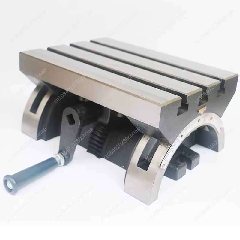 7 inch milling machine angle adjustable angle precision table (unilateral shake)