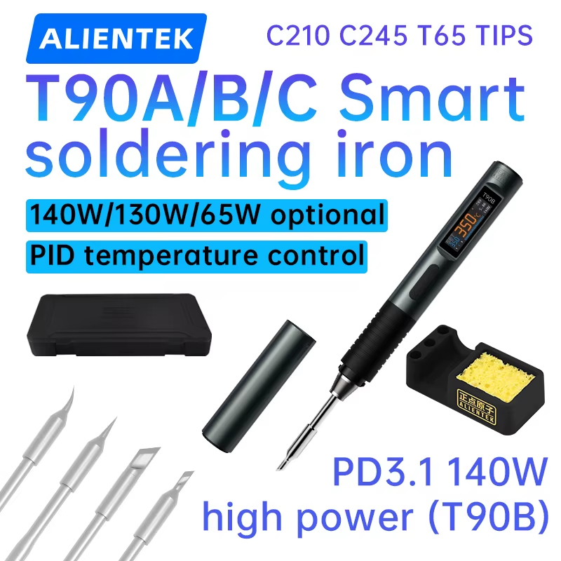 ALIENTEK T90 Soldering Iron High-Precision Temperature Control Tool 80-450℃ 140W