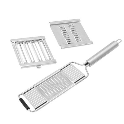 Shredder Cutter Stainless Steel Grater Portable Manual Vegetable Slicer Easy Cle
