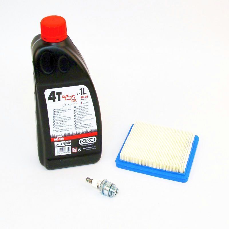 Luftfilter, Motoröl & Zündkerze für Rasenmäher mit Briggs&Stratton Quantum Motor