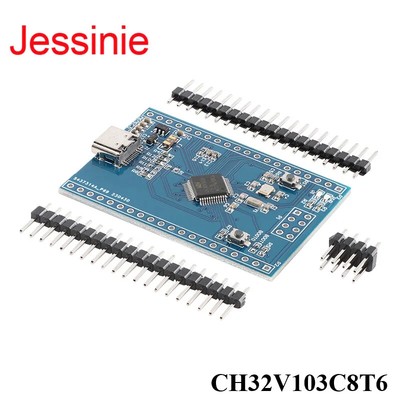CH32V103C8T6 RISC-V3A Development Board with I2C USART Interfaces