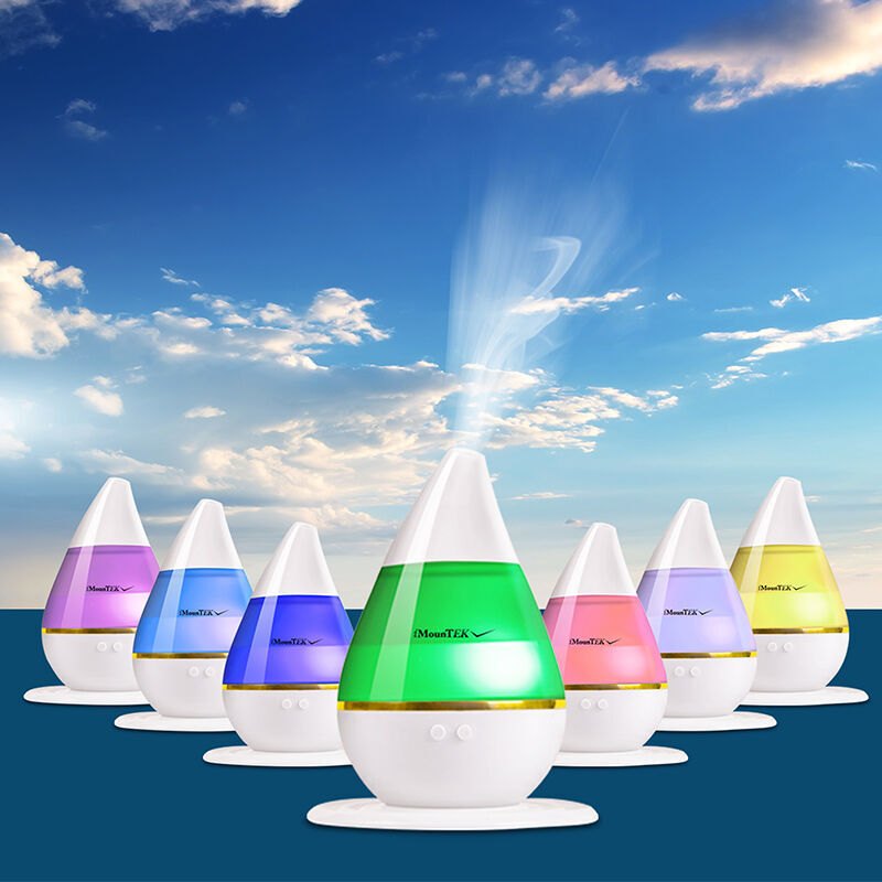 Ultrasonic Aroma Essential Oil Diffuser W/ 7 Color Changing