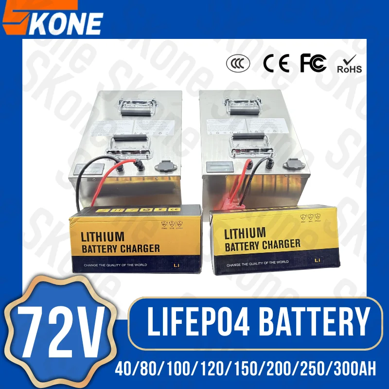 72V Rechargeable Battery for Solar Backup and Energy Storage Systems