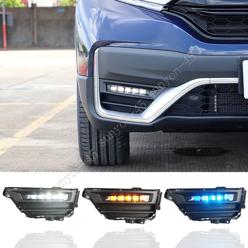 For Honda CRV CRV 2020 2021 LED Fog Lights Lamps with Assembly Set L&R