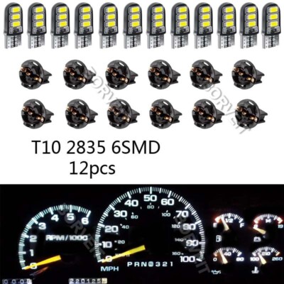12x Dash Cluster Gauge LED LIGHTS w/socket Fits 96-00 Honda Civic 6th Gen I
