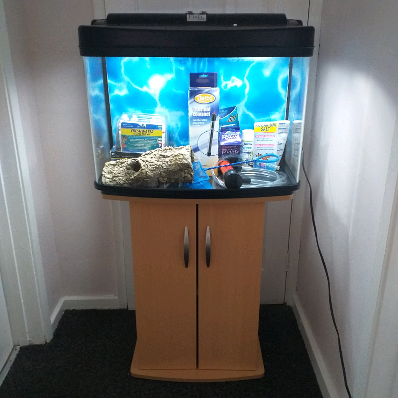 Interpet fish pod 64L fish tank aquarium and in Thornaby
