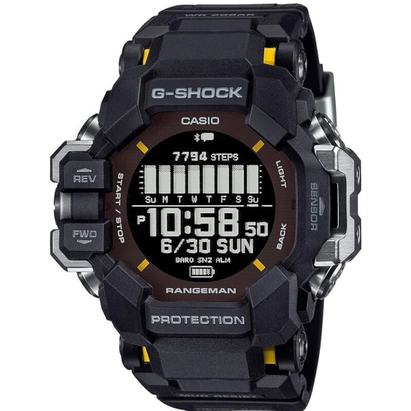 美品！CASIO G-SHOCK RANGEMAN 　GPR-H1000-9JR CASIO G-SHOCK RANGEMAN GPR-H1000-1JR Master of G Bluetooth