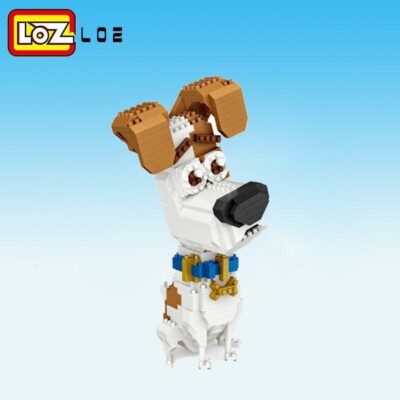 LOZ Diamond 3D Dog Block Building Bricks Gift For Children Model Cartoon Toys