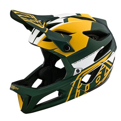 Troy Lee Designs Stage Helmet W/Mips Vector Green X-Large/2X-Large -Open Box