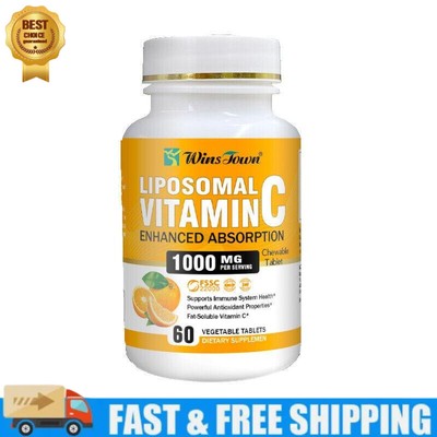 Liposomal Vitamin C 1000mgChewable Tablets PromoteAbsorption andEnhance Immunity