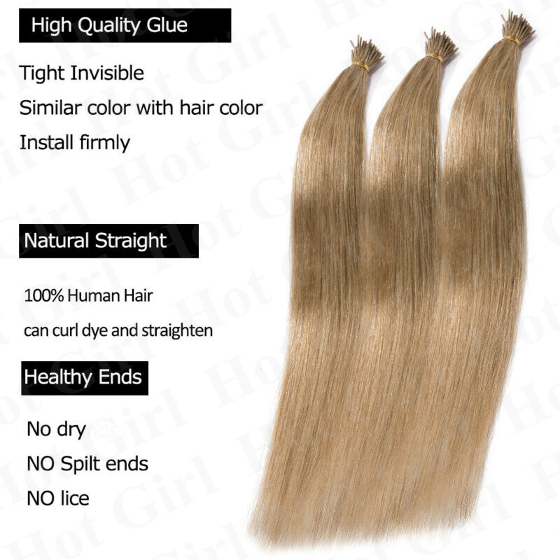 Us I Tip Fusion Hair Extensions 100 Remy Human Hair 100s 200s
