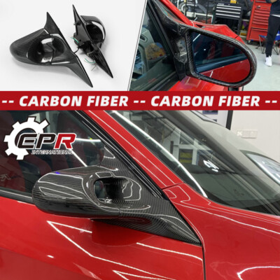 For Honda Civic FK7 FK8 (LHD) Typ-R Carbon Fiber Aero Rear view Side Mirror 2pcs