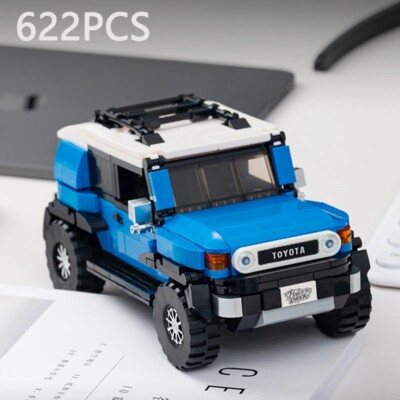 622PCS Toyota FJ40 Off Road Vehicle Building Blocks Retro Car Model Bricks Toys
