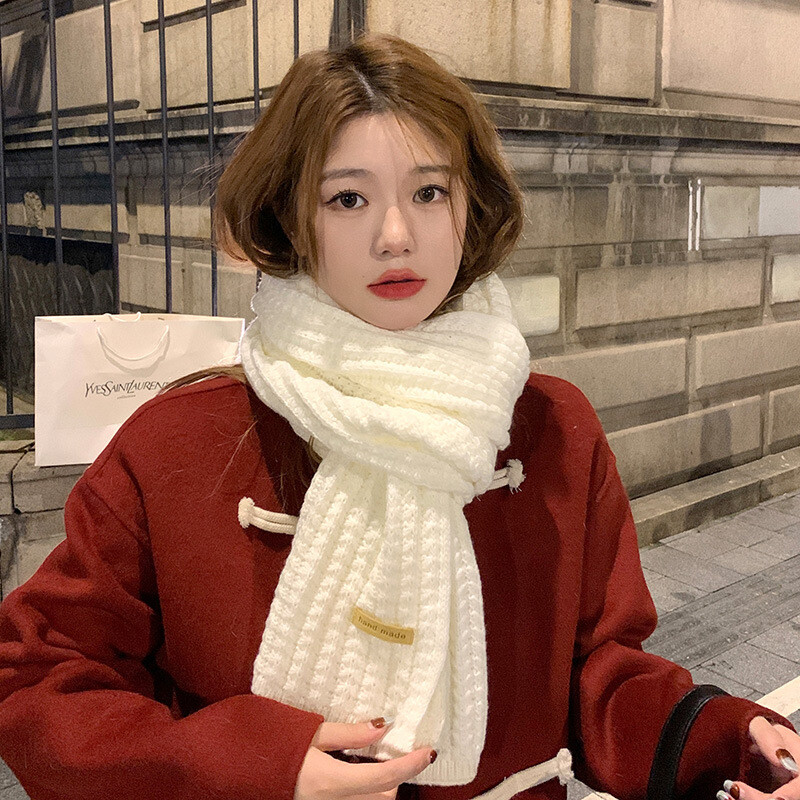 UK Womens Mens Winter Thick Cable Knit Wrap Chunky Winter Long Soft