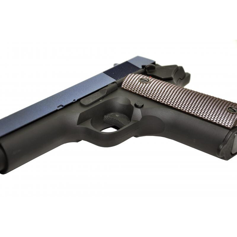 300 FPS CYMA AIRSOFT M1911 METAL ELECTRIC AEG AIRSOFT PISTOL Gun w/ 6mm