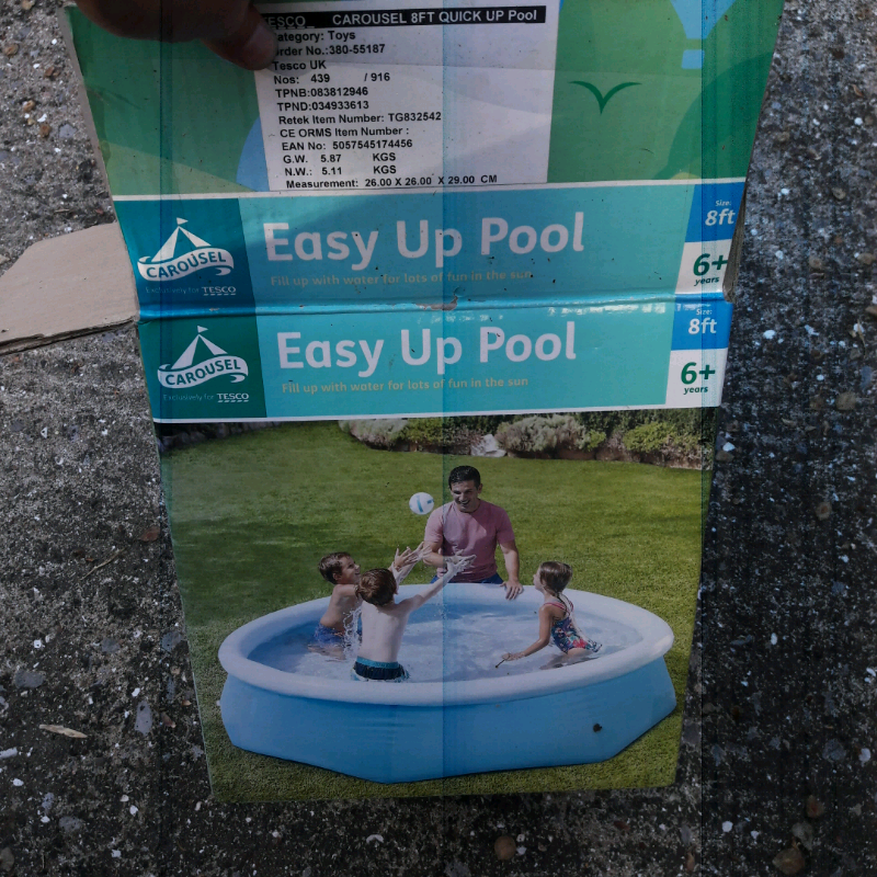 8ft swimming pool