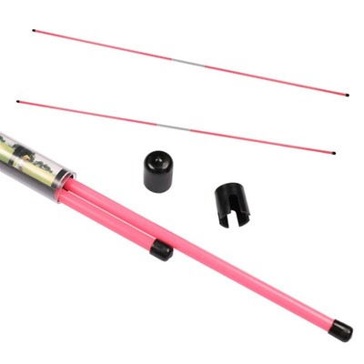 2Pc Golf Alignment Sticks Swing Tour Trainer Rod Ball Striking Practice Aid Kit
