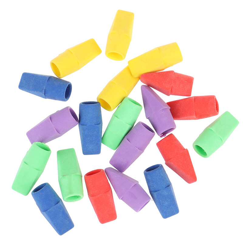 Top Caps Chisel Shape Eraser Student Supplies Statio_d1