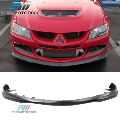 Fits 03-05 Mitsubishi Lancer EVO 8 Front Bumper Lip Spoiler Bodykit Urethane