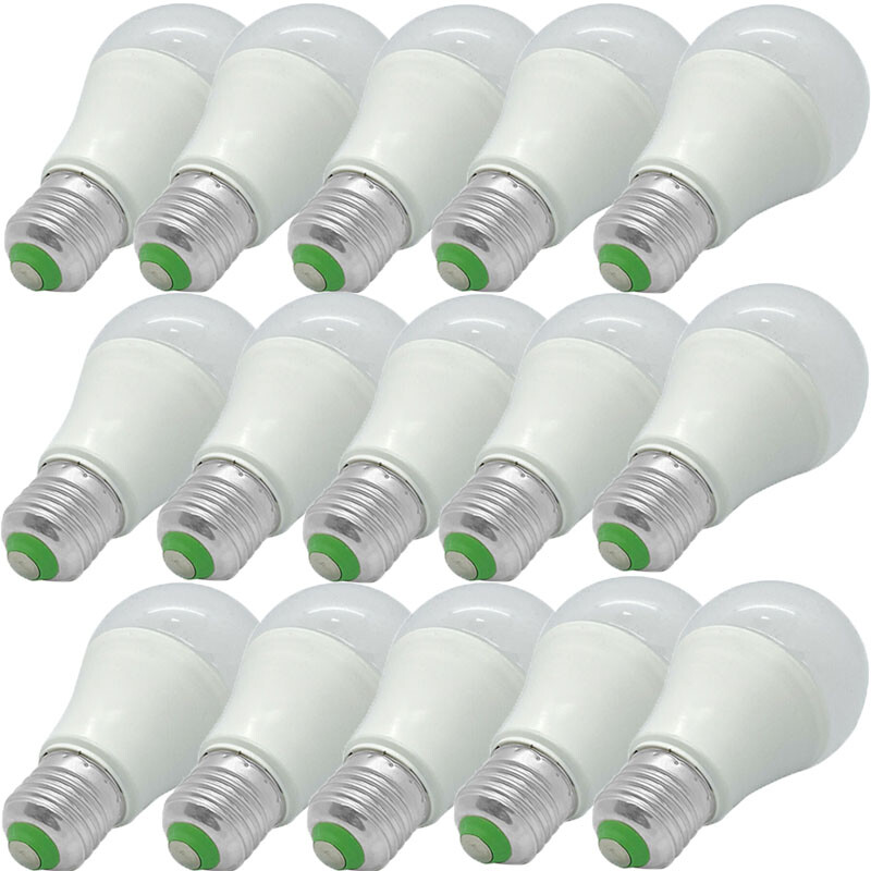 Lot A19 LED Light Bulbs 15W Equivalent 100W E26 6000K Daylight White Replacement