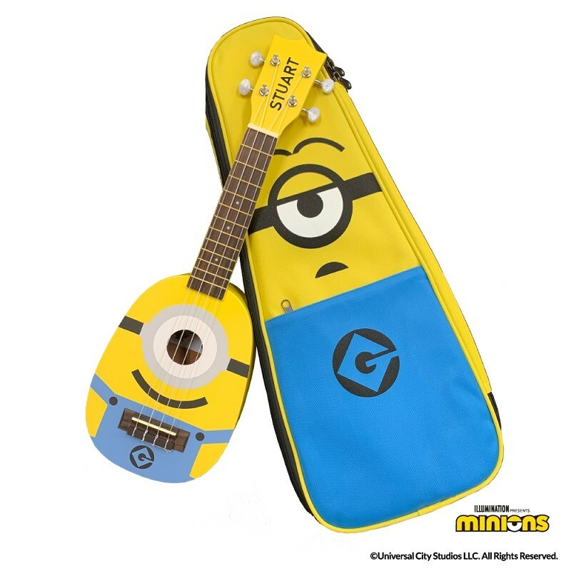 Minions Stuart Ukulele Soprano Puneapple Shape MN-20 Kiwaya