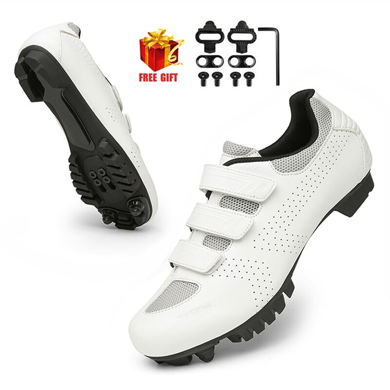 MTB Cycling Shoes with SPD Cleats Men's Road Bike Boots Racing Cycling Sneakers