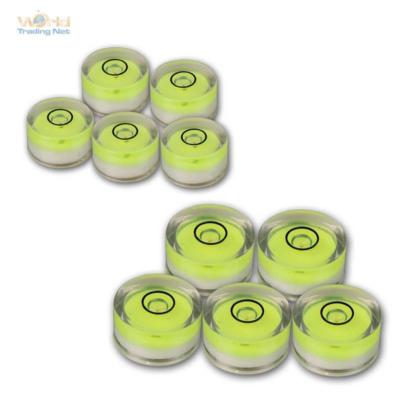 Dosenlibelle 5 Stk, Wasserwaage, Ø 15mm oder 18mm Libelle runde Präzisions Waage