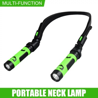 LED Neck Lights LED Rechargeable Hands Free Flexible Book Reading Flashlight