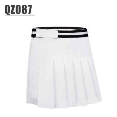 PGM Women Detachable Pantskirt High Waist Golf Skirts Ladies Pleated Slim Skorts