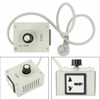 4000W AC 220V Variable Voltage Controller for Fan Speed Motor Dimmer S8