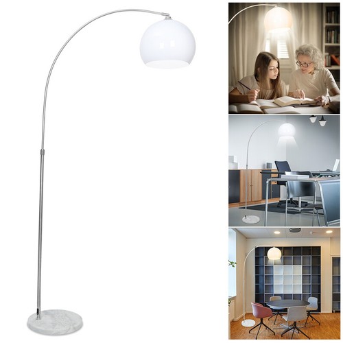 Stehlampe Bogenlampe Design E27 ausziehbar LED Retro Bogenleuchte Standleuchte