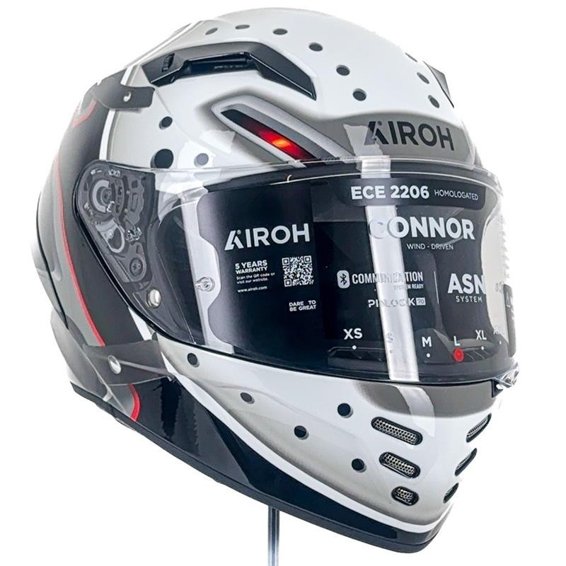Airoh Connor Masker Gloss Large Full Face Road ACU Gold 22.06 Helmet ex-display