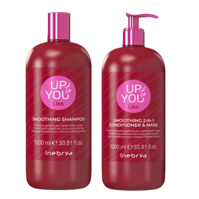 INEBRYA Kit Up To You Liss smoothing Sh 1000ml + 2 IN 1 Cond & mask 1000ml