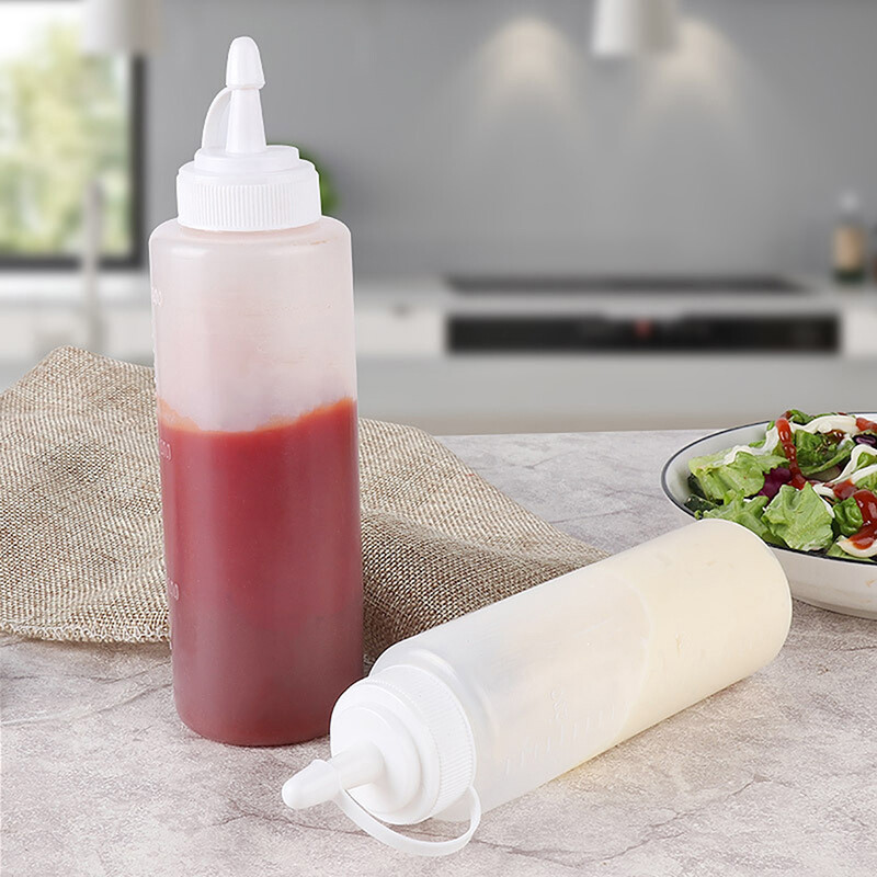 Salad Sauce Dispenser Ketchup Cruetd*u*