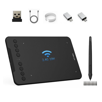 XP-PEN Deco mini7 Wireless Graphics Drawing Tablet Painting Board 8192 Levels