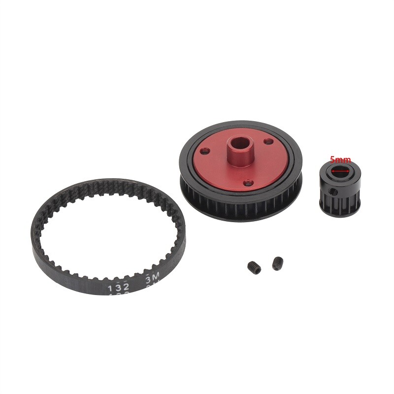 1/10 RC Car Belt Drive Transmission Gear For Axial SCX10& SCX10 II 90046 Gearbox