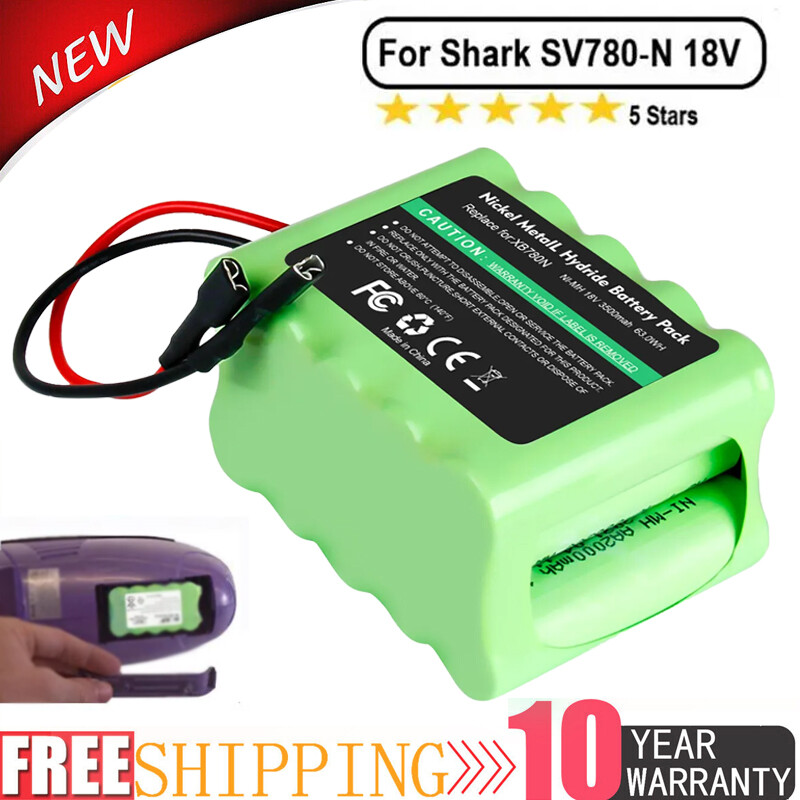 NEW 3500mAh Battery For Shark  SV780 SV760 XB780N SV780-N Series Vacuum Cleaners