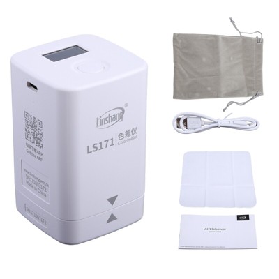 APP Portable Digital Colorimeter Color Difference Meter Color Analyzer 8mm LS171